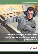 Pack Prevención de Riesgos Laborales. Sector Industria: Riesgos Específicos del Trabajo de Carpintería Metálica 