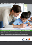 Manual Uf2417: Aplicación de los Programas de Habilidades de Autonomía Personal y Social del Alumnado con Necesidades Educativas Especiales 