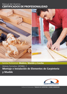 CERTIFICADO COMPLETO TRABAJOS DE CARPINTERÍA Y MUEBLE (MAMD0209)