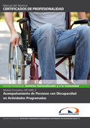 Manual Mf1449_3: Acompañamiento de Personas con Discapacidad en Actividades Programadas 