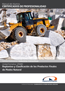 Uf0483: Replanteo y Clasificación de los Productos Finales de Piedra Natural 