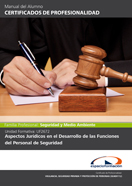 Manual Uf2672: Aspectos Jurídicos en el Desarrollo de las Funciones del Personal de Seguridad 